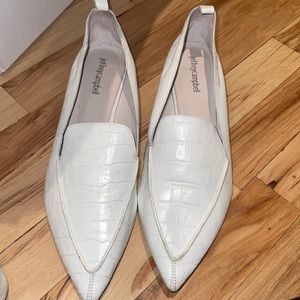 Jeffrey Campbell snakeskin flats